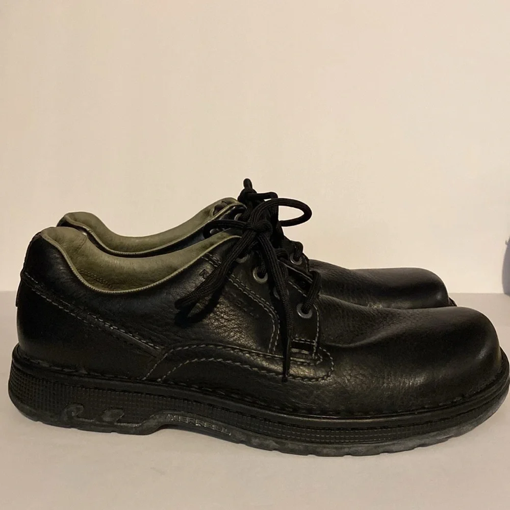 Merrell World Rambler Men's Black Oxford Outdoor Walking Shoes J45129